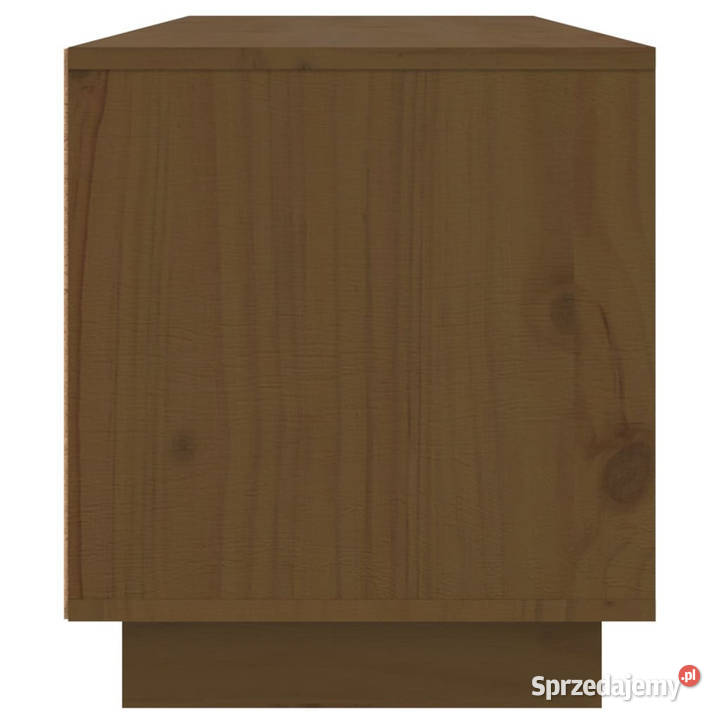 Szafka pod TV miodowy brąz 140x35x40 lite drewno mazowieckie Warszawa sprzedam