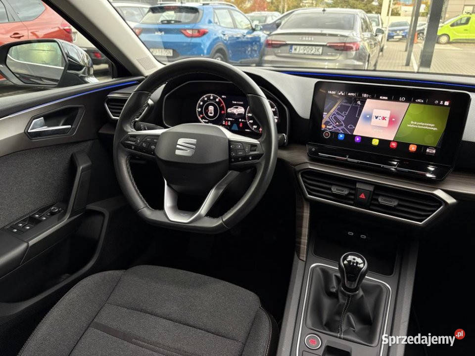 SEAT Leon 2020r Salon Polska Niski przebieg Warszawa