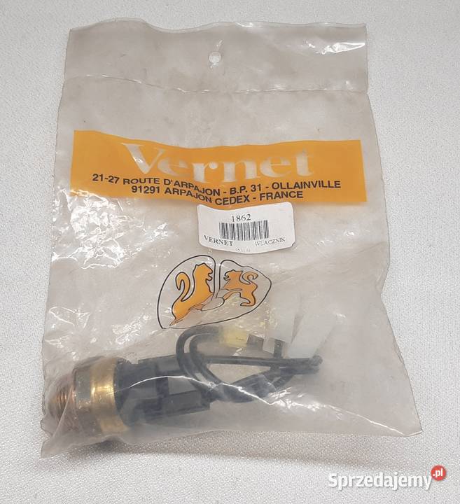 CZUJNIK WENTYLATORA CHŁODNICY FIAT 127 147 09 10 Układ elektryczny Mielęcin