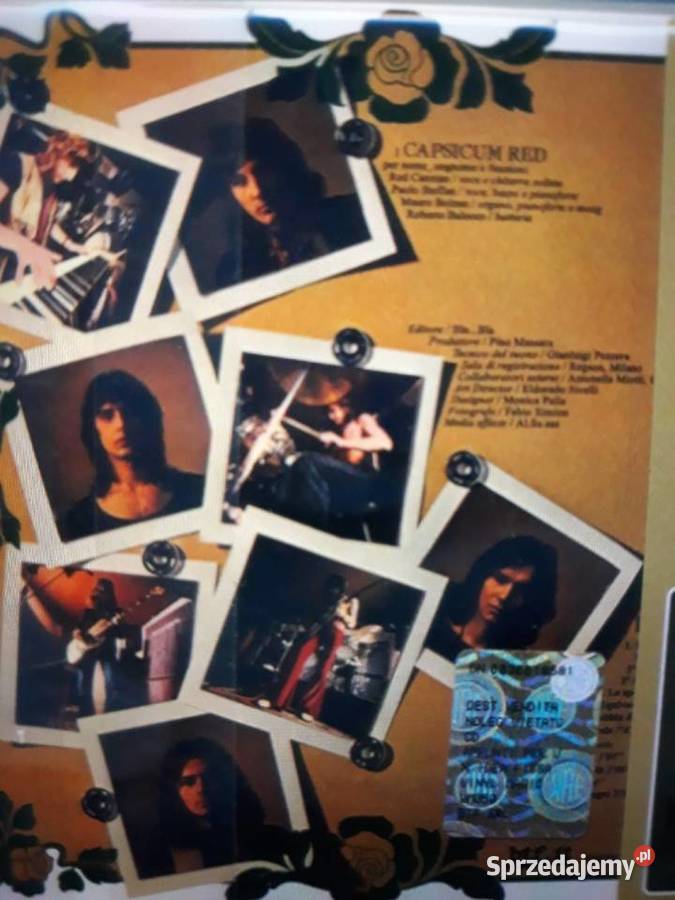 Perełka włoskiego Prog Rocka CAPSICUM RED rock Rzeszów