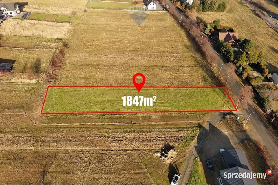 Działka budowlana 1 847 m Radziechowy