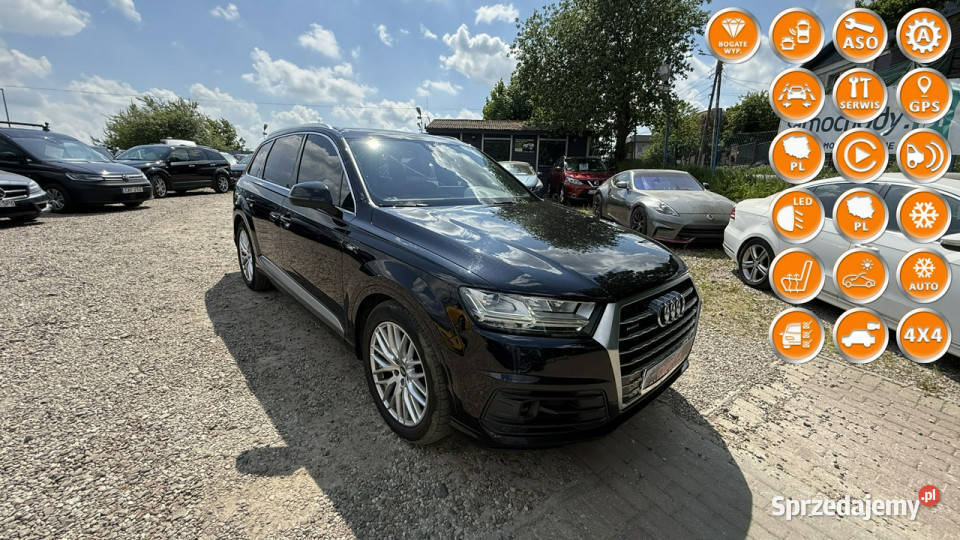 Audi Q7 30tdi 272 quattro sLine salon serwis komputer pokładowy