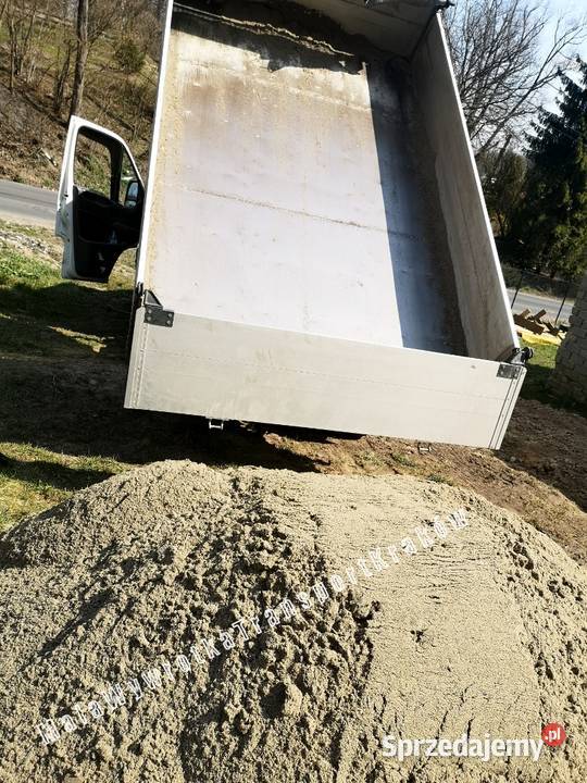 Pospóła spóła transport małą wywrotką Kraków do małopolskie