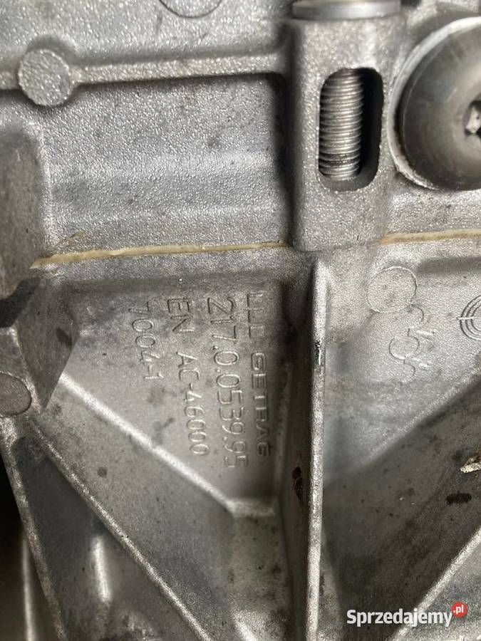 Skrzynia 6 biegów manual 2170017396 BMW E87 120d osobowe Rakoniewice