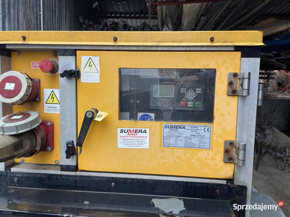 Agregat prądotwórczy Sumera SMG27LS na Tychy