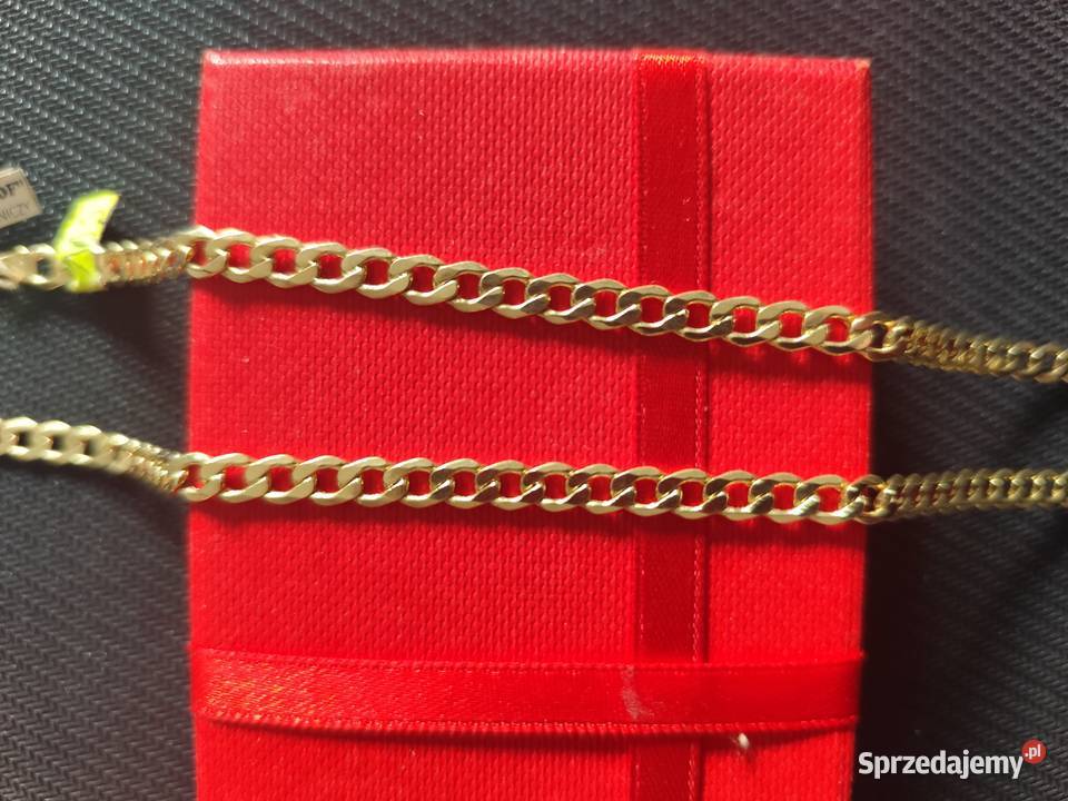 Złoty łańcuszek splot Ankier Skarżysko-Kamienna sprzedam