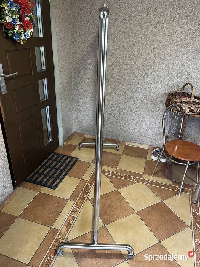 Stojak na kurtki Inox sprzedam