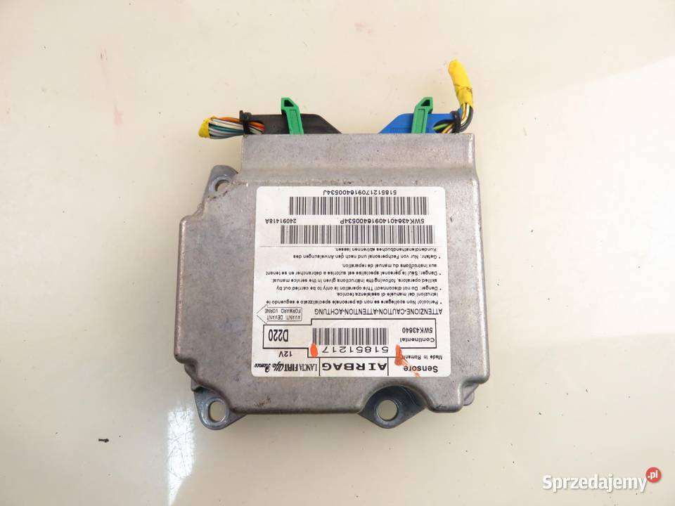 MODUŁ AIRBAG FIAT BRAVO II 198 51851217