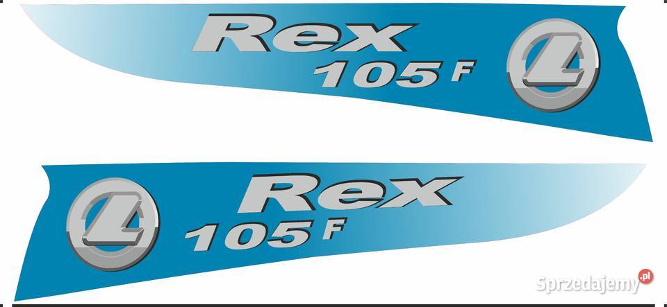 Naklejki Landini Rx 105 F super mocne zamienniki
