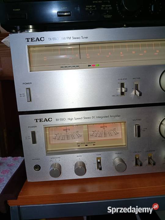 Piękny zestaw zmacniacz radio Vintage TEAC sprzedam