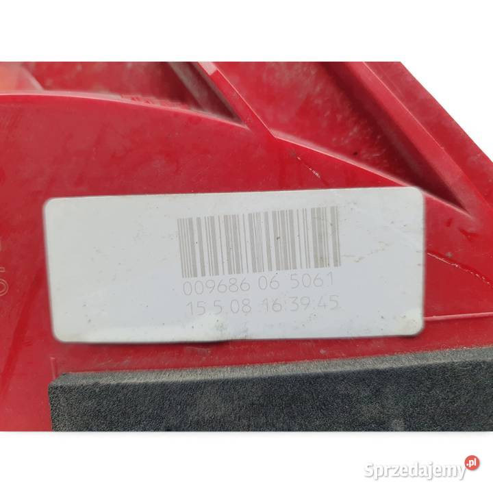 LAMPA LEWA Audi A4 B8 20072015 tylnia tylna lewy