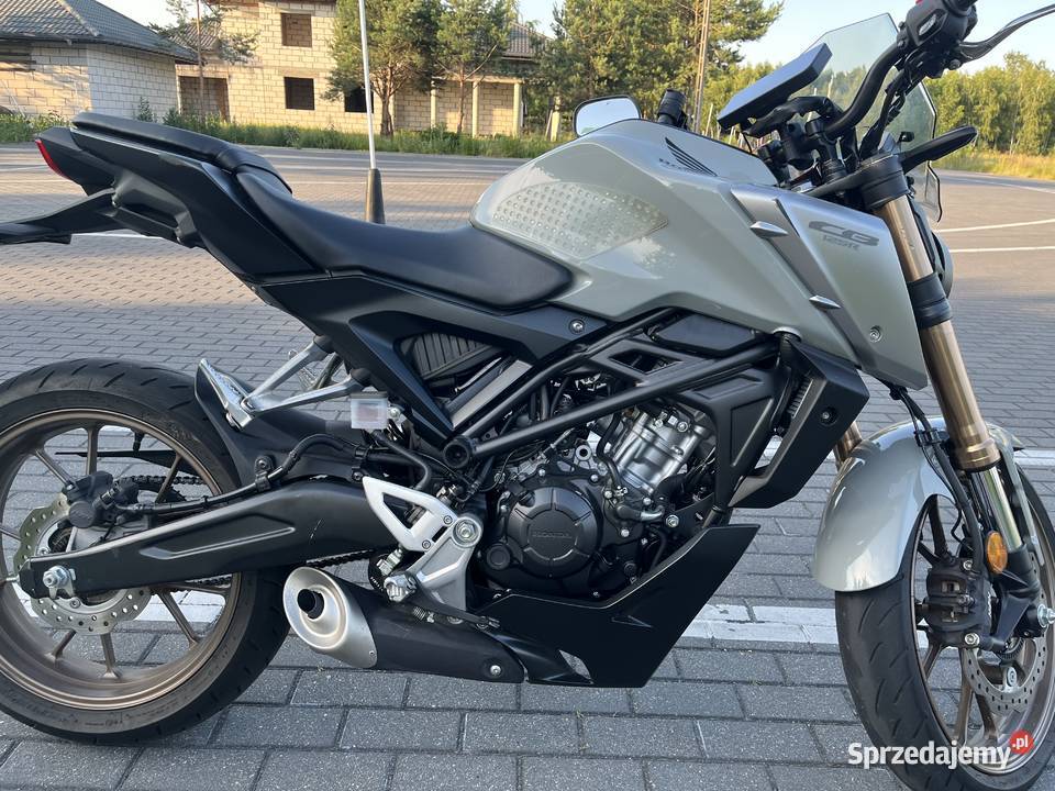 Honda Cb125r 2021 NawigacjaKamera przód tył zarejestrowany w Polsce Wyszków
