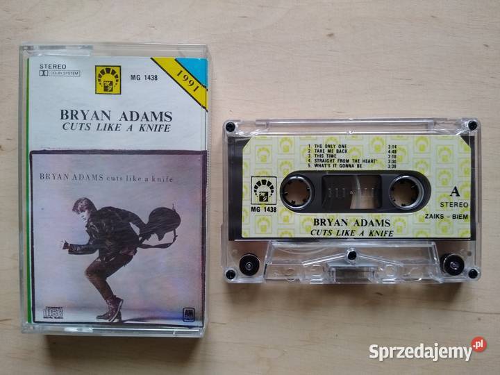 BRYAN ADAMS CUTS LIKE A KNIFE sprzedam