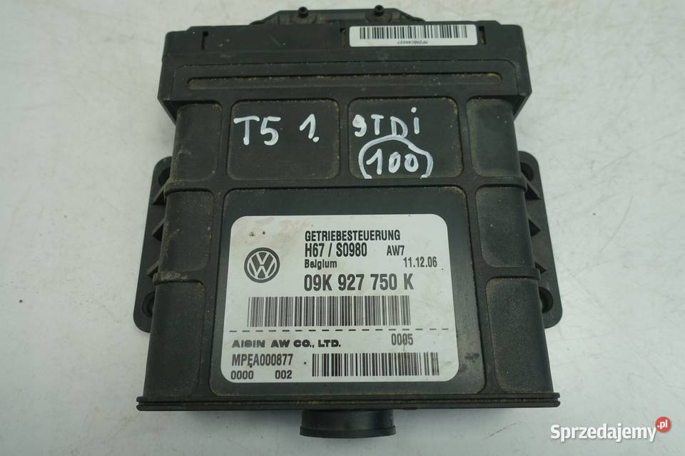 VW Transporter T5 19 TDI KOMPUTER SILNIKA moduł osobowe lubelskie Janów