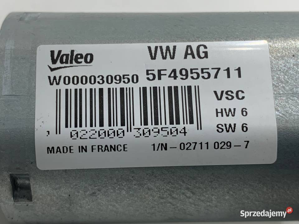 SILNIK WYCIERACZEK TYŁ SKODA FABIA III 5F4955711