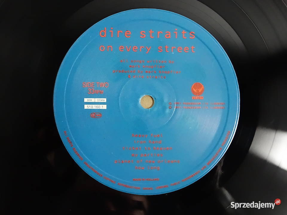 Dire Straits On Every Street vinyl LP Biłgoraj