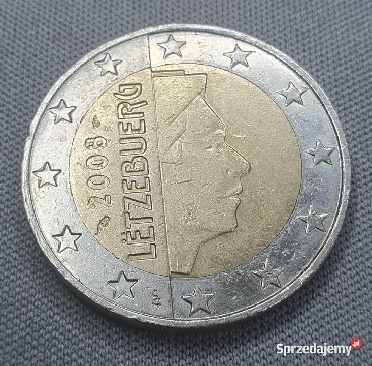 2 euro 2008 Luksemburg Henryk I dolnośląskie Wałbrzych sprzedam