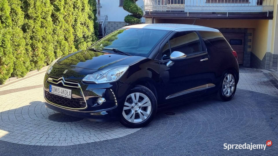 Citroen DS3 Led Serwisowany Alu Super Stan światła przeciwmgielne Płońsk sprzedam