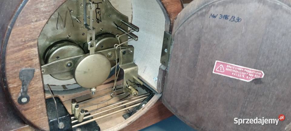 Zegar kominkowy sprawny Wyposażenie wnętrz Żary