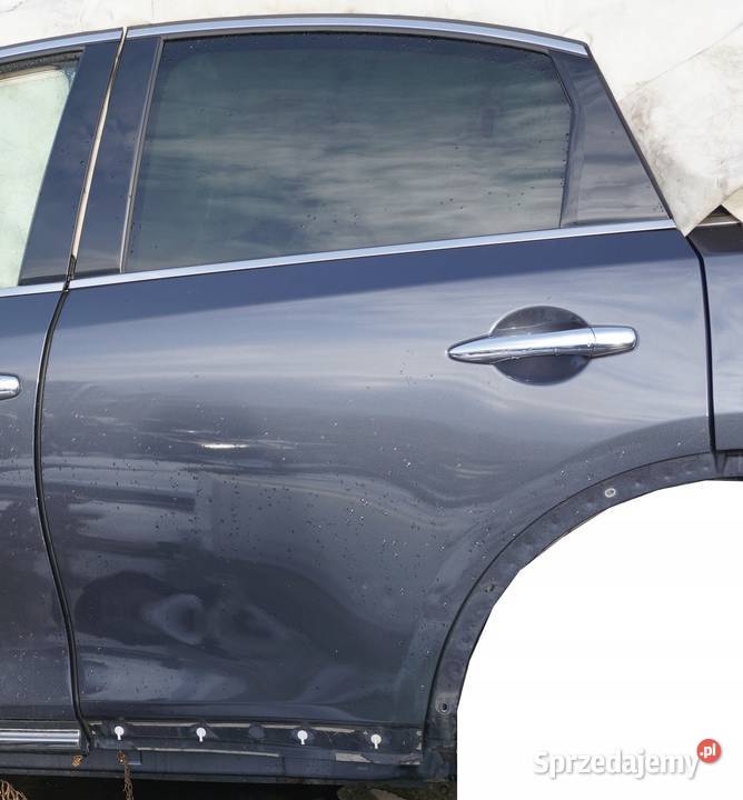 DRZWI TYŁ LEWE LAKIER INFINITI QX70 S51 FX Karoseria Nowy Tomyśl