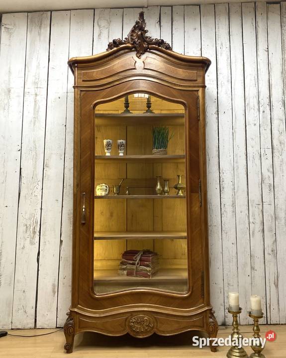 BIBLIOTEKA witryna Ludwik XV oryginał Francja 110cm Warszawa
