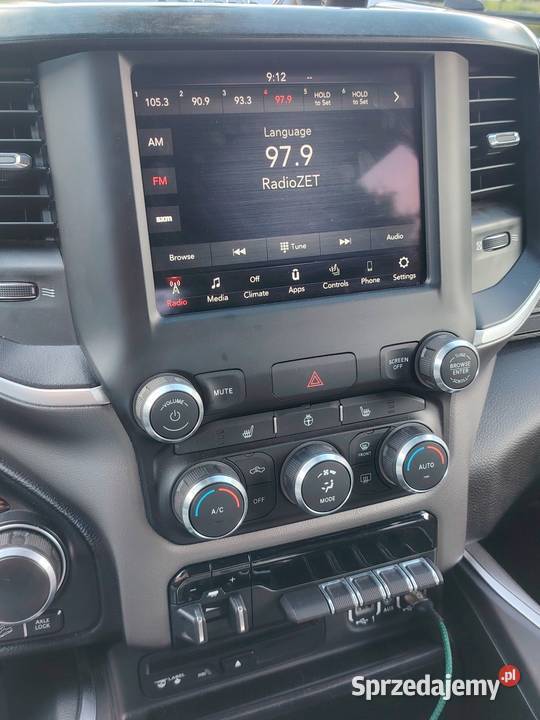 Ram 1500 57 HEMI 2019 ogranicznik prędkości Złotów