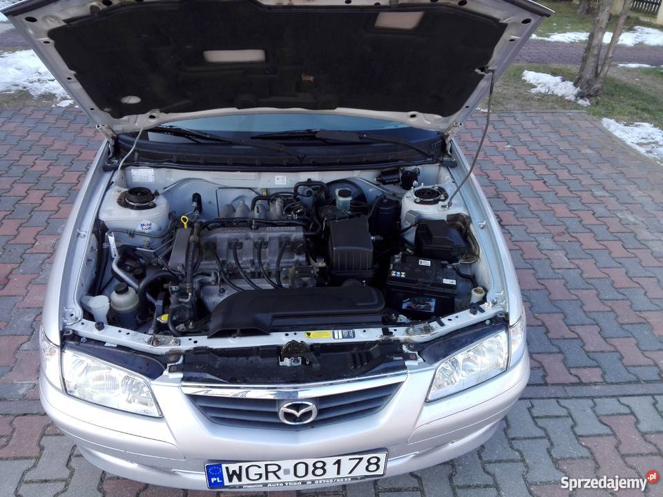 Mazda 626 lift srebrny Stara Wieś sprzedam