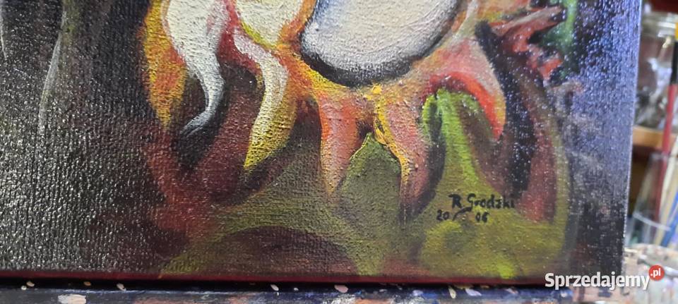 Obraz akryl sygnowany 18 bez ramy sprzedam