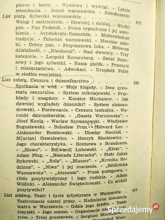 Zaleski Towarzystwo Warszawskie książki Warszawa