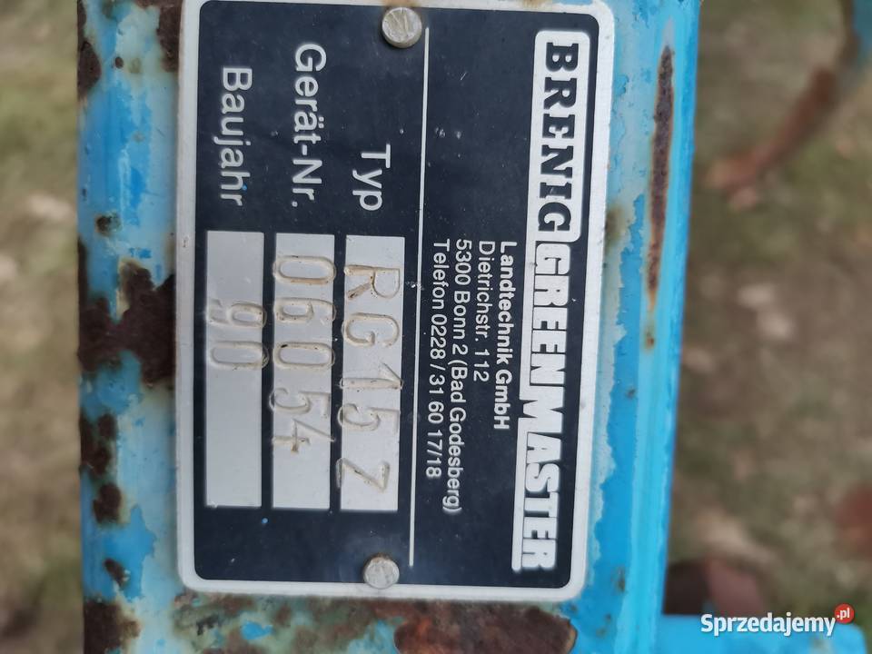 Gruber 3m Brenig walce agregat ścierniskowy nieuszkodzony Tarnów