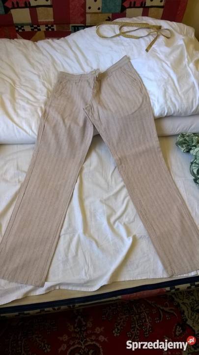Spodnie męskie jeans czarne białe Odzież codzienna Marki