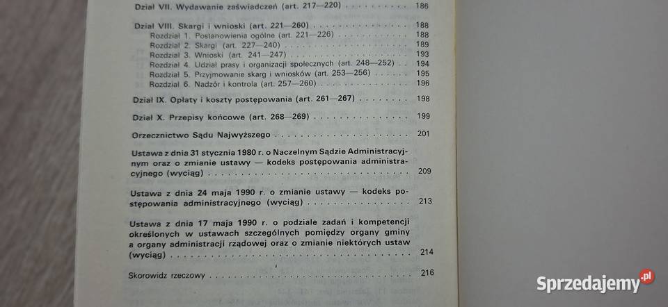 KPA Komplet orzecznictwa przepisy wykonawcze wielkopolskie Łęczyca