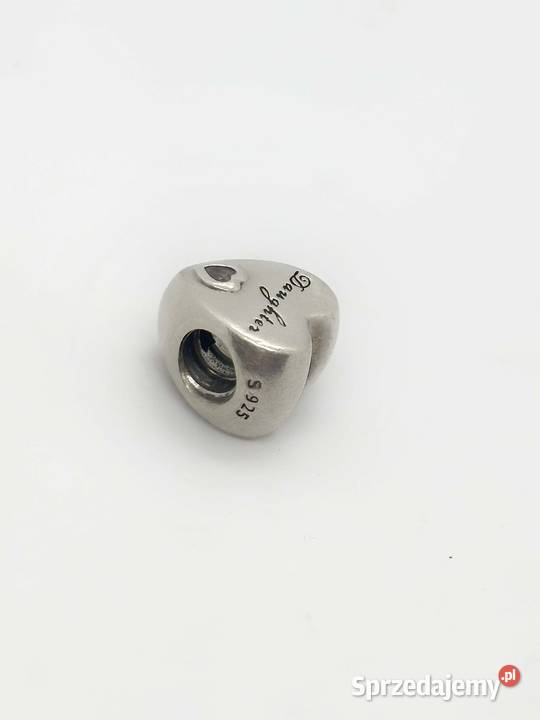 Srebrna zawieszka Charms pr 925 417g Serce Elbląg sprzedam