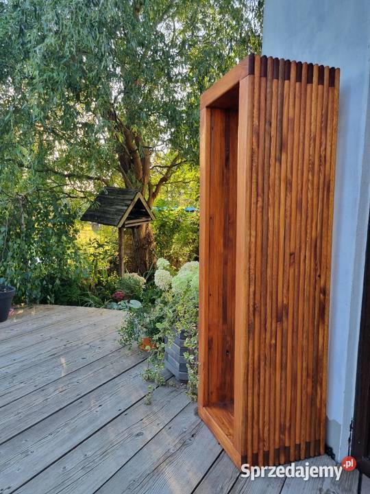 Stojak na drewno kominkowe 3D pionowy 45 x 40 x Kalety