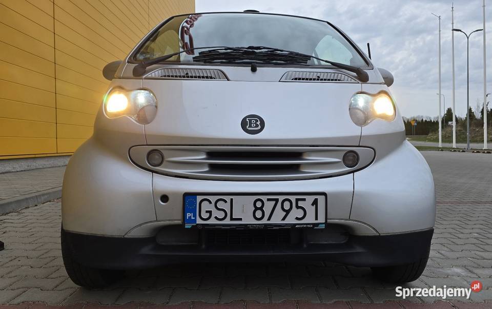 Smart 450 fortwo Klimatyzacja Automat Cabrio benzyna Słupsk sprzedam