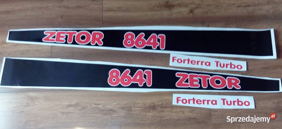 naklejki Zetor Forterra 9641 10641 8641 Wola Wiewiecka