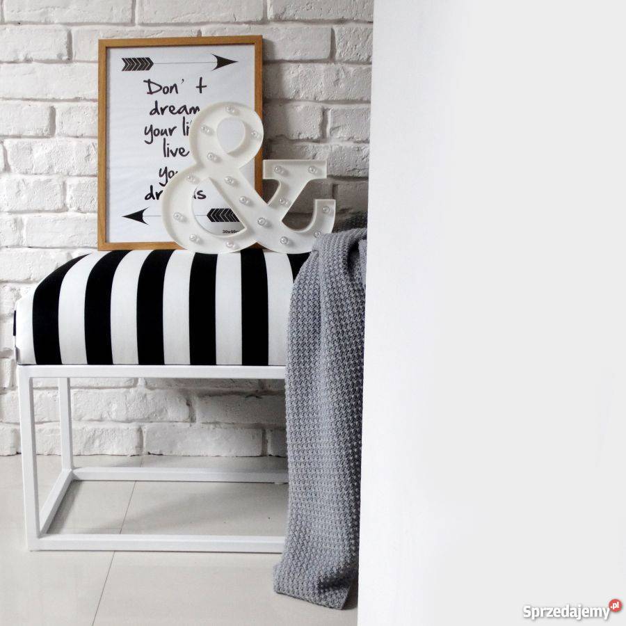 Ławeczka ławka tapicerowana na wymiar wybierz Szczecin