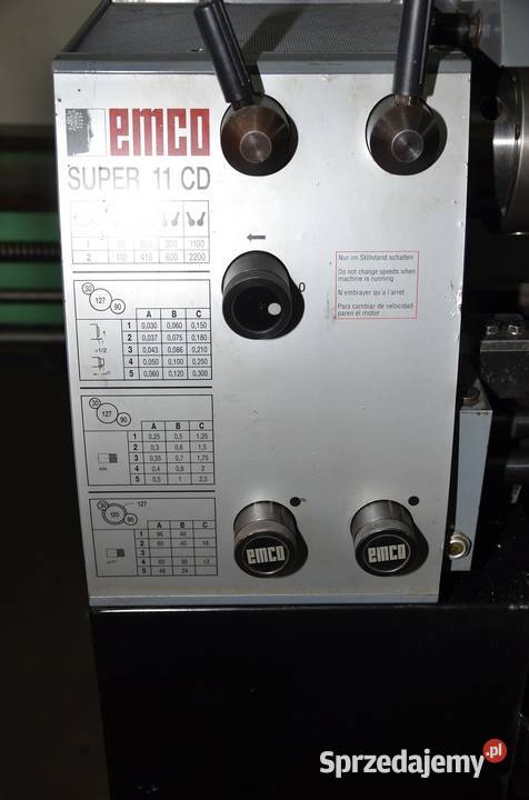 Tokarka EMCO 11 Super CD Oryginał dolnośląskie Jawor