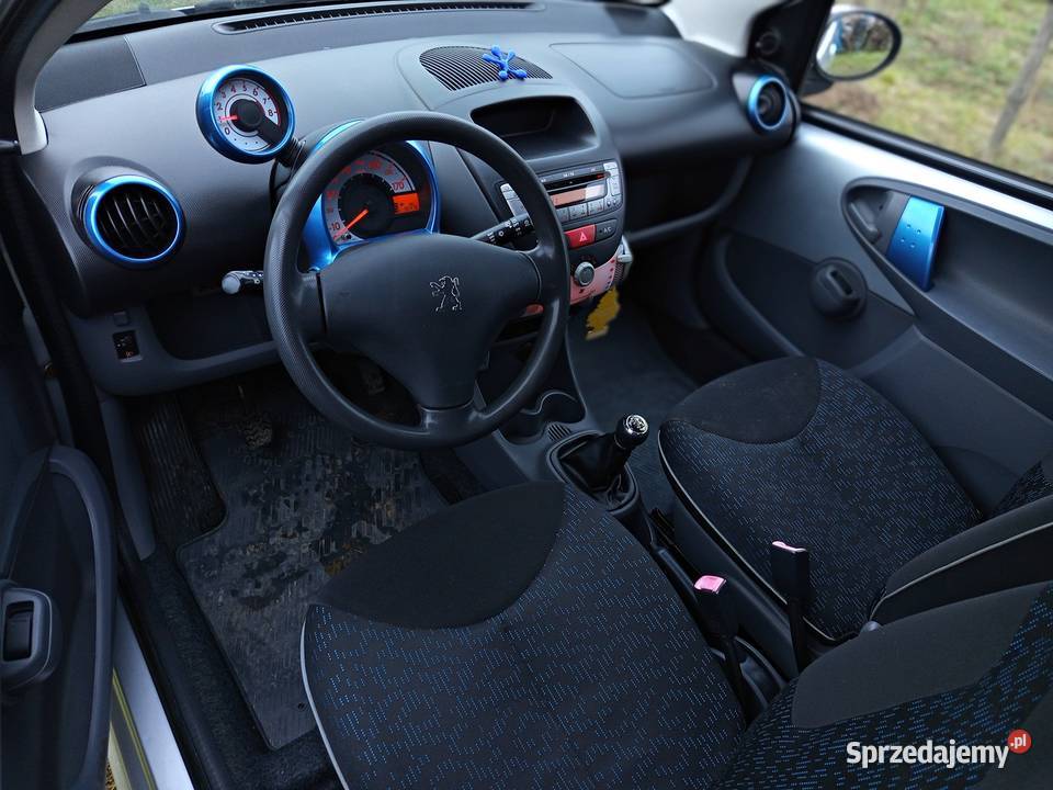 Peugeot 107 10benzyna 2008r Klimatyzacja 96 107 Ostróda