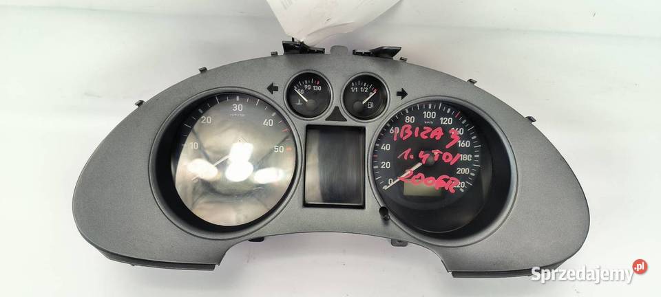 LICZNIK ZEGAR SEAT IBIZA III W06L0920822C Lipno