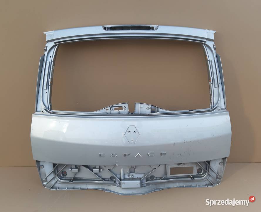 RENAULT ESPACE IV KLAPA BAGAŻNIKA TYŁ 8200005943 Karoseria lubuskie Trzciel