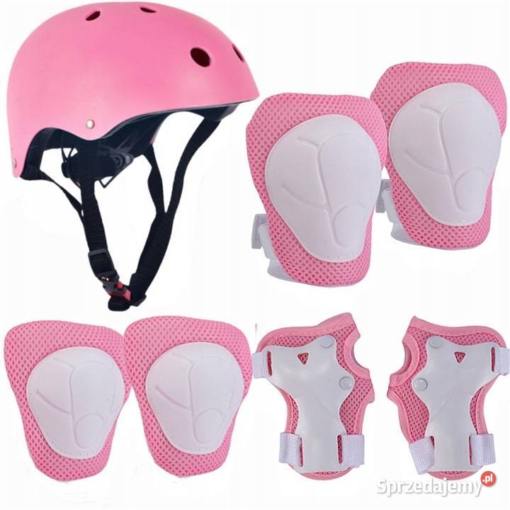 Różowy M5558 Kask Nils Extreme ochraniacze Części i akcesoria