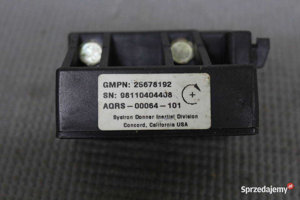 CADILLAC SEVILLE STS MODUŁ CZUJNIK ESP 25678192 Części dolnośląskie Prochowice