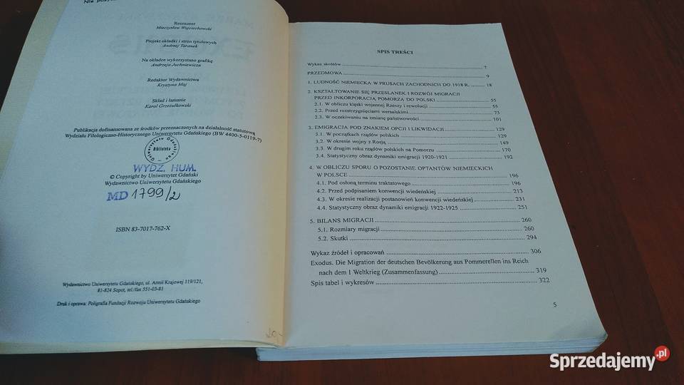 Exodus migracja ludności niemieckiej z Pomorza Gdańsk