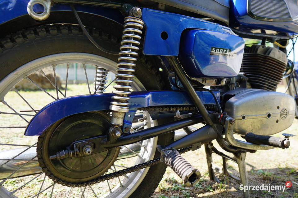 Jawa CZ 175 SPORT typ 477 1974 rzadki model w łańcuch Bełchatów