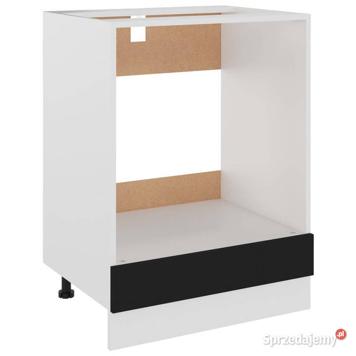 Szafka na piekarnik czarna 60x46x815 WM802498 mazowieckie Warszawa