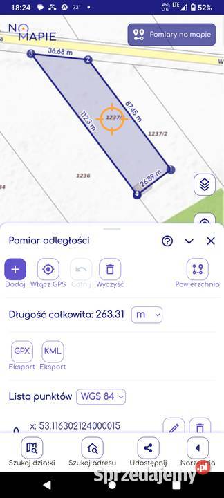 Działka budowlana 2695m2 w Lubowidzu woj 85zł/m2 Lubowidz