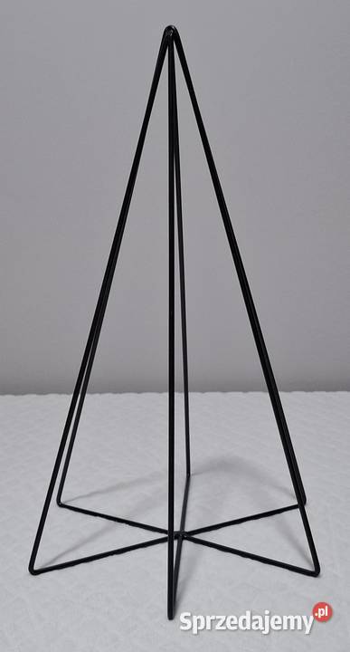 Druciana choinka czarna drut 4mm 255x40 Czeladź sprzedam