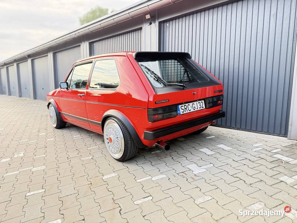 Golf mk1 GTD 16 TD bbs marsrot 1982 kw Racibórz