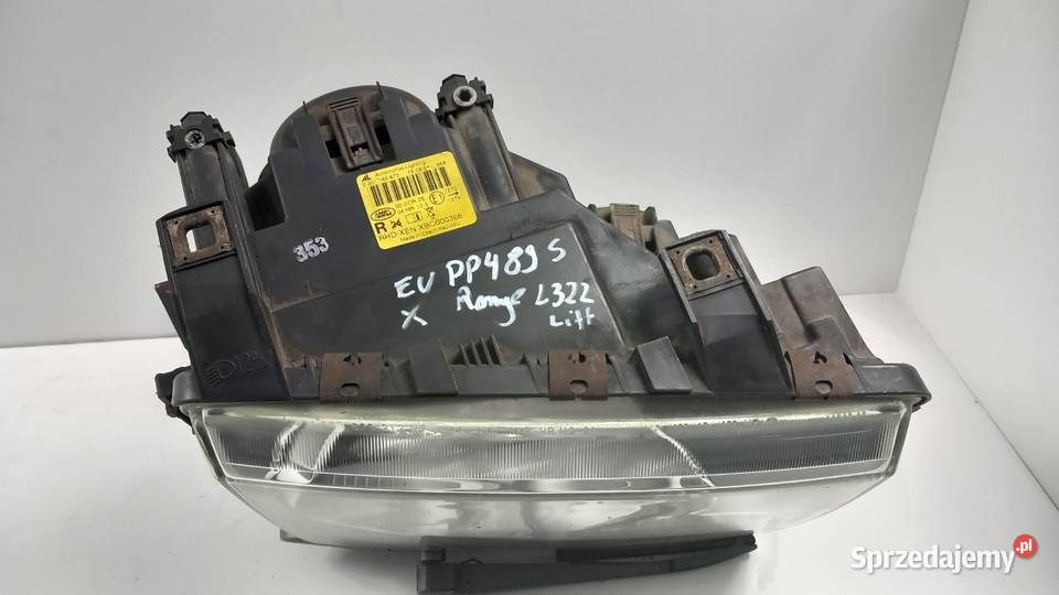 RANGE ROVER L322 LAMPA PRAWA XENON SOCZEWKA EU Zbierkowo sprzedam